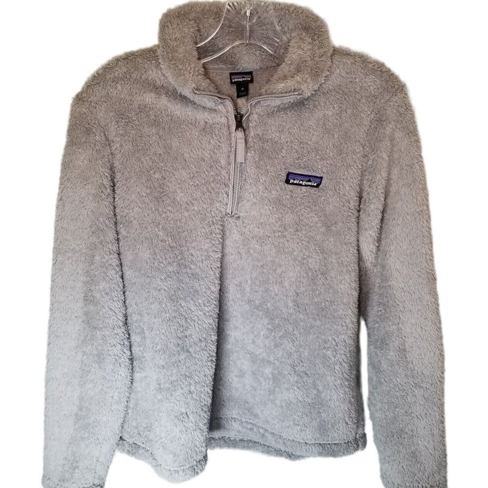 Patagonia Women's Los Gatos 1/4 Zip Faux Fur Pullover Jacket Style 25235 size M